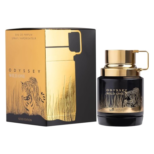 ARMAF Odyssey Wild One Gold Edition, Eau de Parfum Spray for Men EDP, 3.4 Fl Oz