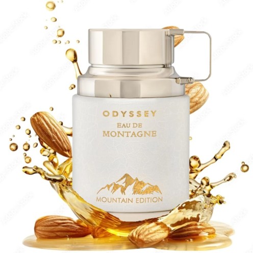 ARMAF Odyssey Eau De Montagne Mountain, Eau de Parfum Spray for Men EDP, 3.4 Fl Oz