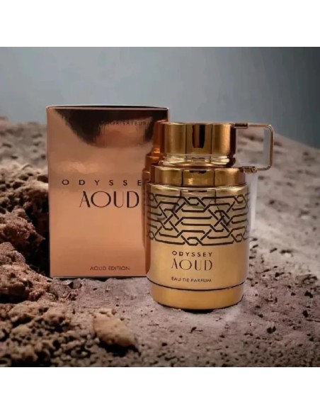 ARMAF Odyssey Aoud Edition, Eau de Parfum Spray for Men EDP, 3.4 Fl Oz