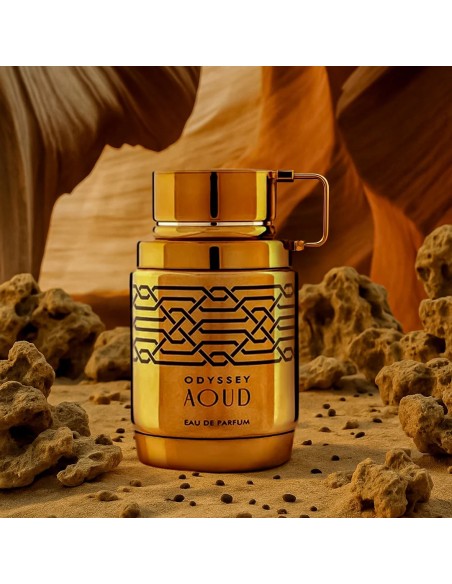 ARMAF Odyssey Aoud Edition, Eau de Parfum Spray for Men EDP, 3.4 Fl Oz