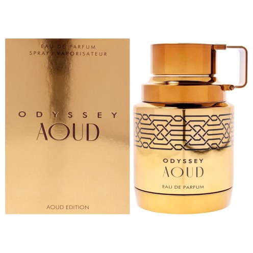 ARMAF Odyssey Aoud Edition, Eau de Parfum Spray for Men EDP, 3.4 Fl Oz