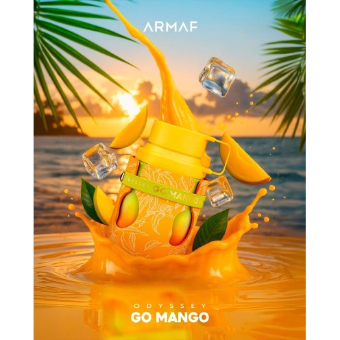ARMAF Odyssey Mango Tropical Collection, Eau de Parfum Spray for Unisex EDP, 3.4 Fl Oz