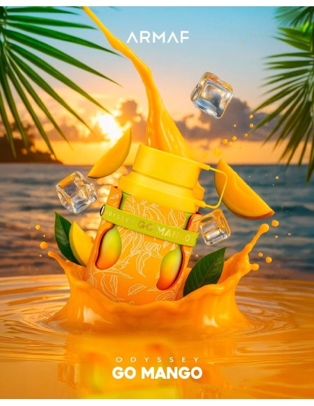 ARMAF Odyssey Mango Tropical Collection, Eau de Parfum Spray for Unisex EDP, 3.4 Fl Oz