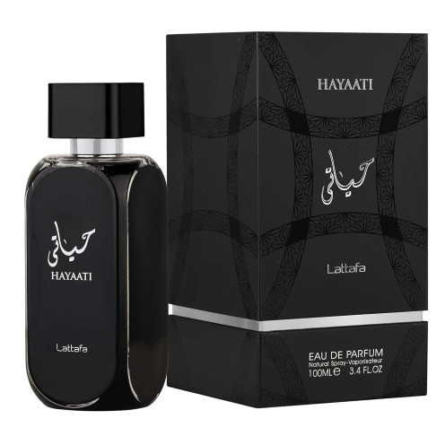 Lattafa Hayaati - Eau de Parfum Spray for Men, 3.4oz