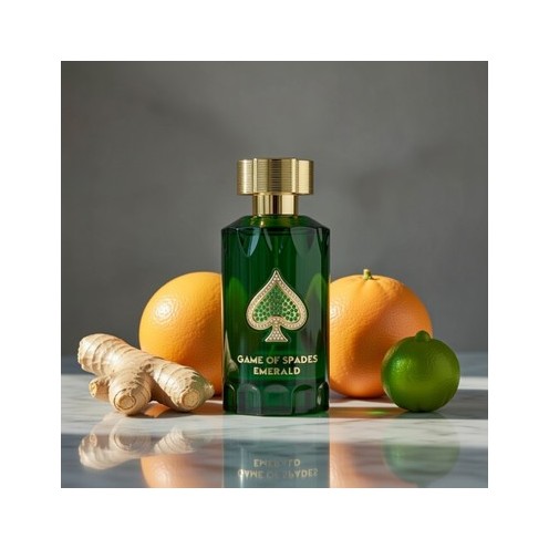 Jo Milano Game of Spades Emerald Parfum Spray for Unisex | 3.4 oz (100ml)