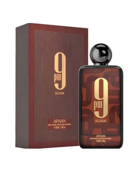 Afnan 9 PM Elixir For Men Eau De Parfum, 3.4 Fl. Oz