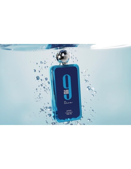 Afnan 9 AM Dive For Unisex Eau De Parfum, 3.4 Fl. Oz