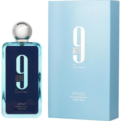 Afnan 9 AM Dive For Unisex Eau De Parfum, 3.4 Fl. Oz