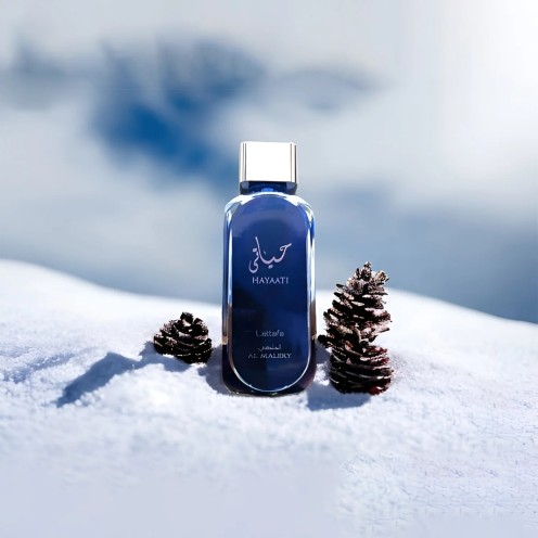 Lattafa Hayaati Al Maleky - Eau de Parfum Spray for Men, 3.4oz