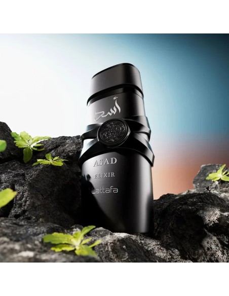 Lattafa Asad Elixir - For Men Eau De Parfum, 3.4 Fl. Oz