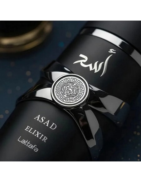 Lattafa Asad Elixir - For Men Eau De Parfum, 3.4 Fl. Oz