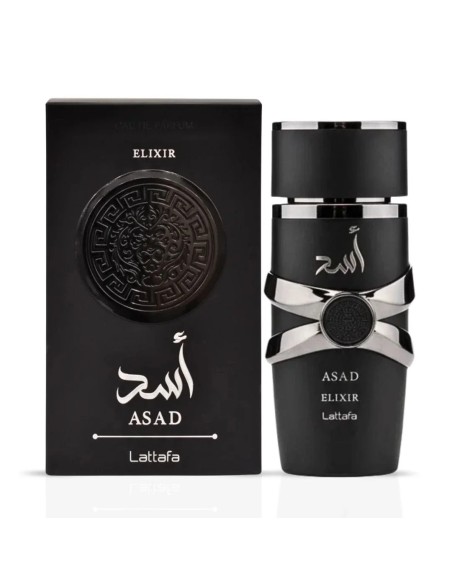 Lattafa Asad Elixir - For Men Eau De Parfum, 3.4 Fl. Oz