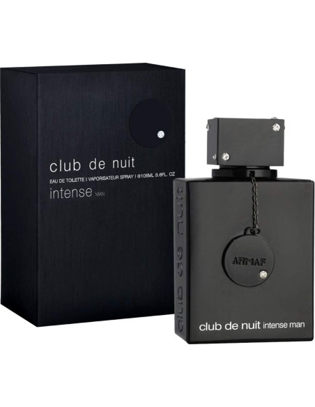 ARMAF Club de Nuit Intense Man EDT Men, Black, 3.6 Fl Oz