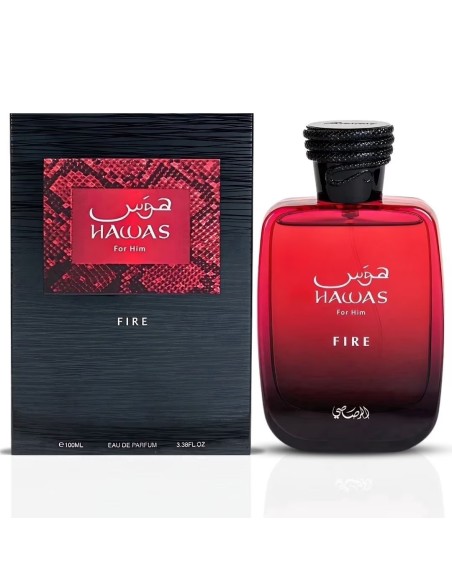 RASASI Hawas Fire Eau de Parfum for Men 100ml (3.4 oz)