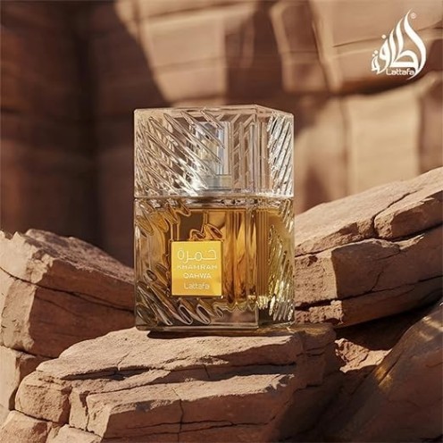Lattafa Khamrah - Parfum for Men, 3.4 Fl. Oz