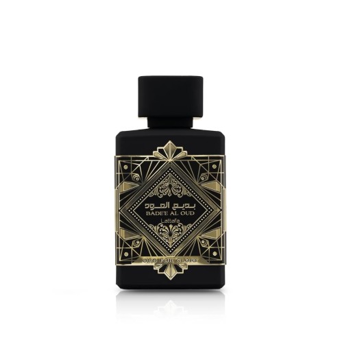 Lattafa Bade'e Al Oud, Oud for Glory for Men Eau de Parfum Spray, 3.4 Ounce