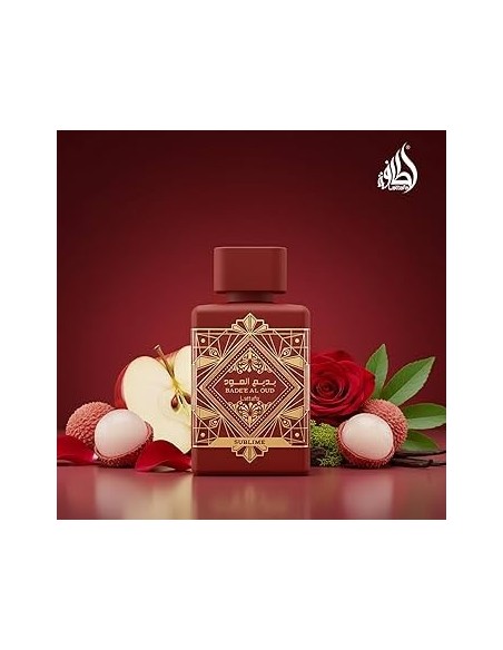 Lattafa Bade'e Al Oud, Sublime for Unisex Eau de Parfum Spray, 3.4 Ounce