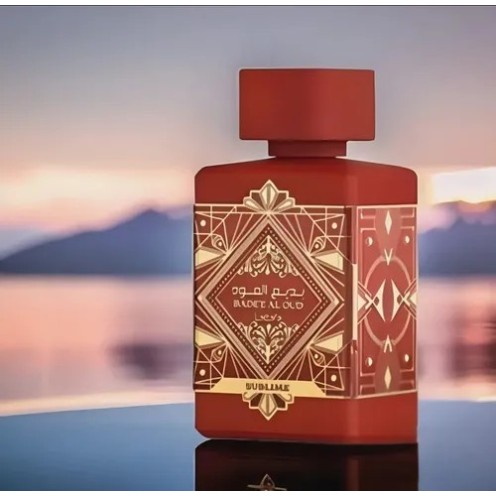 Lattafa Bade'e Al Oud, Sublime for Unisex Eau de Parfum Spray, 3.4 Ounce