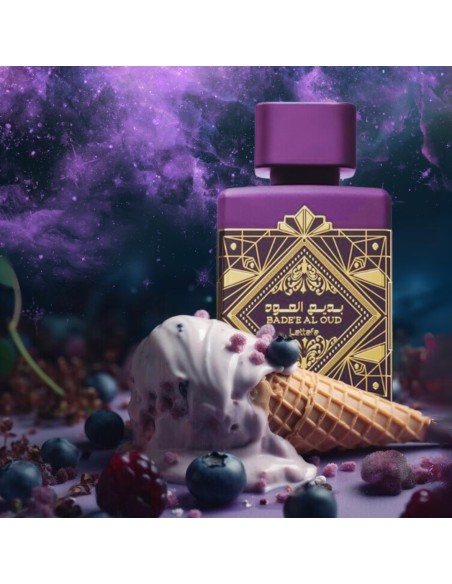 Lattafa Bade'e Al Oud, Amethyst for Unisex Eau de Parfum Spray, 3.4 Ounce