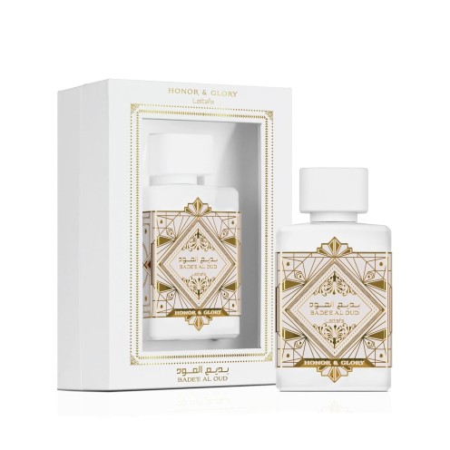 Lattafa Bade'e Al Oud, Honor & Glory for Unisex Eau de Parfum Spray, 3.4 Ounce