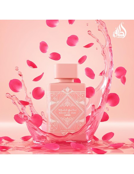 Lattafa Bade'e Al Oud, Noble Blush for Women Eau de Parfum Spray, 3.4 Ounce
