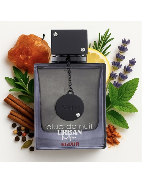 ARMAF Club De Nuit Urban Man Elixir for Men Eau de Parfum Spray, 3.6 Fl Oz