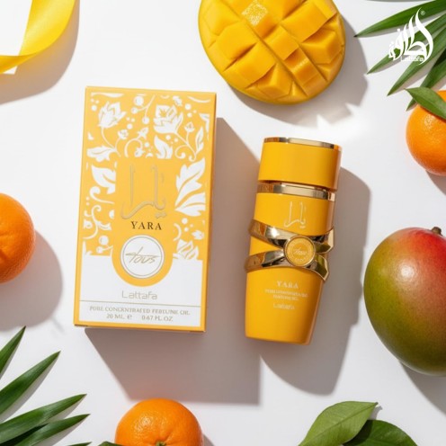 Lattafa Yara Tous – Fruity Tropical - For Unisex Parfum Oil, 3.4 Fl. Oz