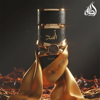 Lattafa Asad – For Men Eau de Parfum Spray, 3.4 Fl. Oz 2
