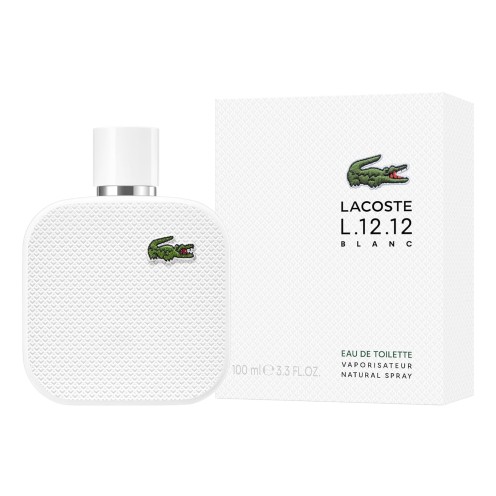 Lacoste - L.12.12 Blanc Eau de Toilette - Men's Fragrance - 3.4 oz
