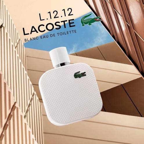 Lacoste - L.12.12 Blanc Eau de Toilette - Men's Fragrance - 3.4 oz