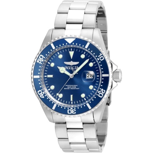Invicta Men's 22019 Pro Diver Analog Display Quartz Silver Watch