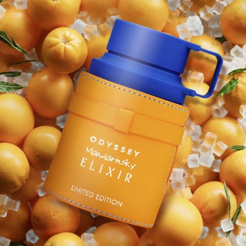 ARMAF Odyssey Mandarin Sky Elixir Limited Edition, Eau de Parfum Spray for Men EDP, 3.4 Fl Oz